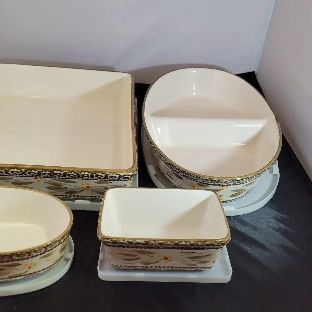 BRAND NEW TEMP-TATIONS PRESENTABLE OVENWARE BY TORA